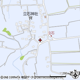 熊本県熊本市北区改寄町1698周辺の地図