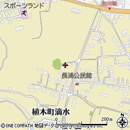 熊本県熊本市北区植木町滴水409-2周辺の地図