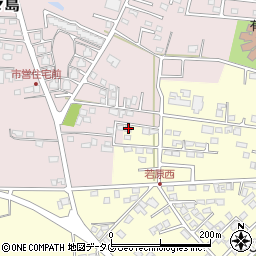 熊本県合志市御代志2091-36周辺の地図