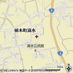 熊本県熊本市北区植木町滴水810周辺の地図
