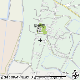 熊本県玉名市天水町野部田758周辺の地図