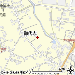 熊本県合志市御代志884周辺の地図