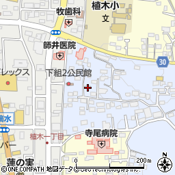 熊本県熊本市北区改寄町2369周辺の地図
