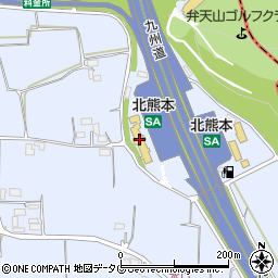 熊本県熊本市北区改寄町1199周辺の地図