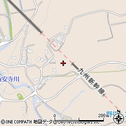 熊本県玉名郡玉東町西安寺912周辺の地図