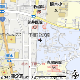 熊本県熊本市北区改寄町2367周辺の地図