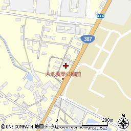 熊本県合志市御代志851-4周辺の地図