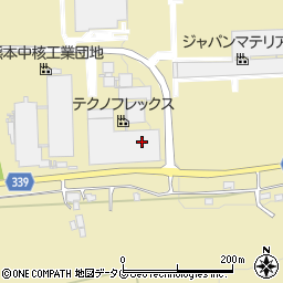株式会社テクノフレックス　クリーンデバイス営業部九州営業所周辺の地図