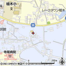 熊本県熊本市北区改寄町2393周辺の地図