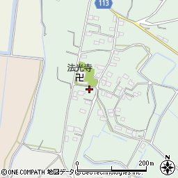 熊本県玉名市天水町野部田755-1周辺の地図