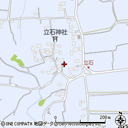 熊本県熊本市北区改寄町1724周辺の地図