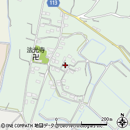 熊本県玉名市天水町野部田960周辺の地図