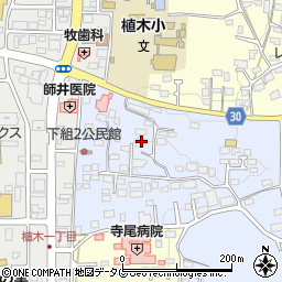 熊本県熊本市北区改寄町2371周辺の地図