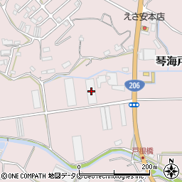 長崎県長崎市琴海戸根町2572周辺の地図