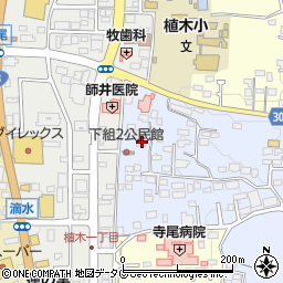 熊本県熊本市北区改寄町2376周辺の地図