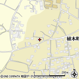 熊本県熊本市北区植木町滴水1144-4周辺の地図