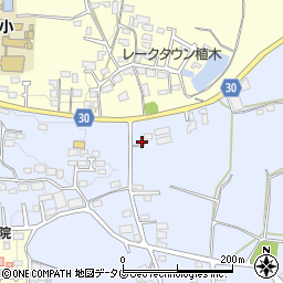 熊本県熊本市北区改寄町2402周辺の地図