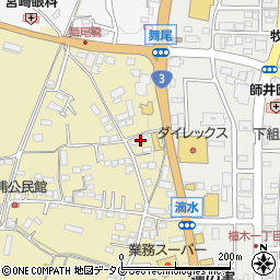 熊本県熊本市北区植木町滴水322周辺の地図