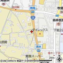 熊本県熊本市北区植木町滴水321周辺の地図
