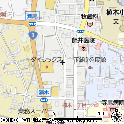 熊本県熊本市北区植木町植木434周辺の地図