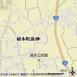 熊本県熊本市北区植木町滴水803周辺の地図