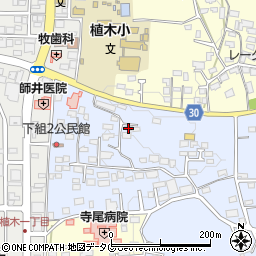 熊本県熊本市北区改寄町2383-3周辺の地図