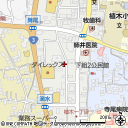 熊本県熊本市北区植木町植木433周辺の地図