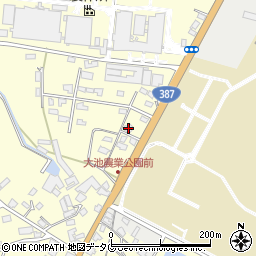 熊本県合志市御代志851-6周辺の地図