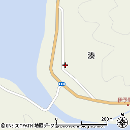 高知県宿毛市小筑紫町湊82周辺の地図