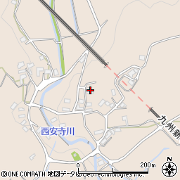 熊本県玉名郡玉東町西安寺739周辺の地図