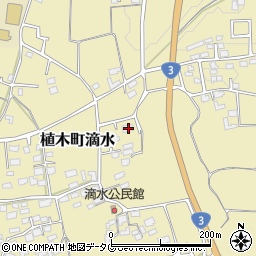 熊本県熊本市北区植木町滴水796周辺の地図