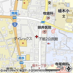 熊本県熊本市北区植木町植木476周辺の地図