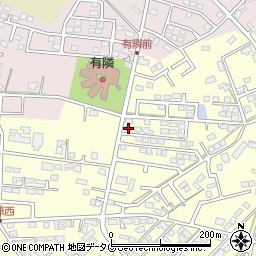 熊本県合志市御代志2091-64周辺の地図