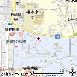 熊本県熊本市北区改寄町2383周辺の地図