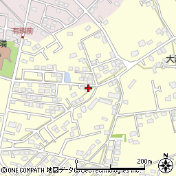 熊本県合志市御代志1330-7周辺の地図