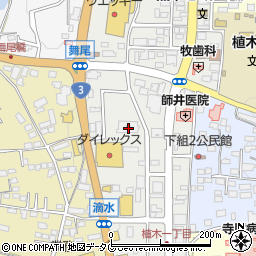 熊本県熊本市北区植木町植木432周辺の地図
