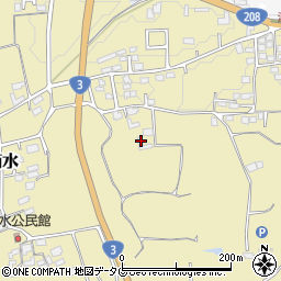 熊本県熊本市北区植木町滴水728周辺の地図