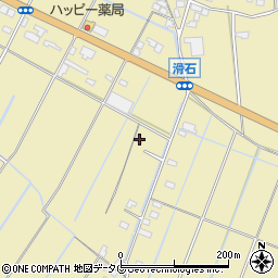 熊本県玉名市滑石2476周辺の地図