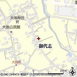 熊本県合志市御代志902周辺の地図