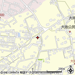 熊本県合志市御代志1347-1周辺の地図