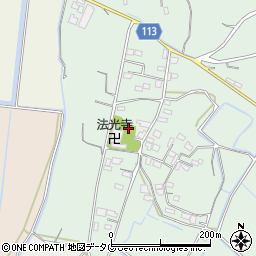 熊本県玉名市天水町野部田896-4周辺の地図