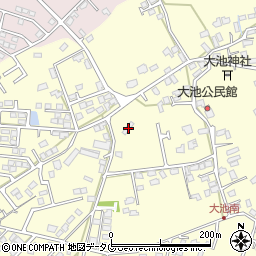 熊本県合志市御代志1350周辺の地図