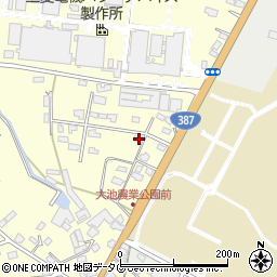 熊本県合志市御代志853-68周辺の地図