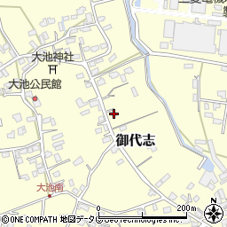 熊本県合志市御代志902-3周辺の地図
