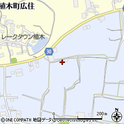 熊本県熊本市北区改寄町2016周辺の地図