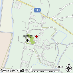 熊本県玉名市天水町野部田894周辺の地図