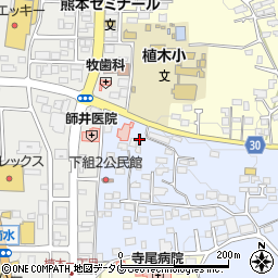 熊本県熊本市北区改寄町2380周辺の地図