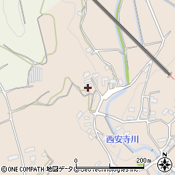 熊本県玉名郡玉東町西安寺523周辺の地図