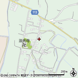 熊本県玉名市天水町野部田971周辺の地図