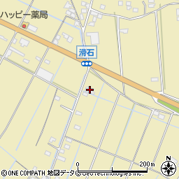 熊本県玉名市滑石2401周辺の地図